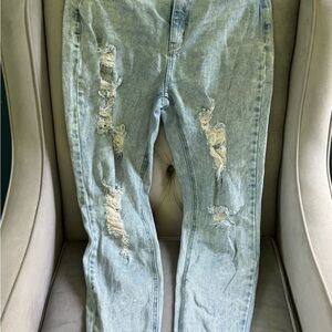 Tinseltown Faded Denim Jeans